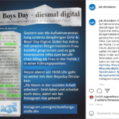 Girls' & Boys' Day 2021 Digital Ankündigung in der NRZ Dinslaken Voerde Hünxe 20.04.